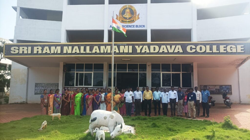 75th Republic Day Celebration . - Sri Ram Nallamani Yadava Colleges